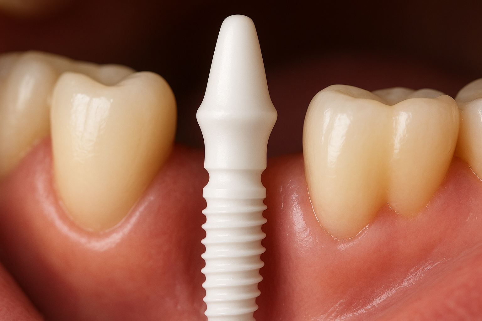 zirconia implant in aesthetic smiles studio